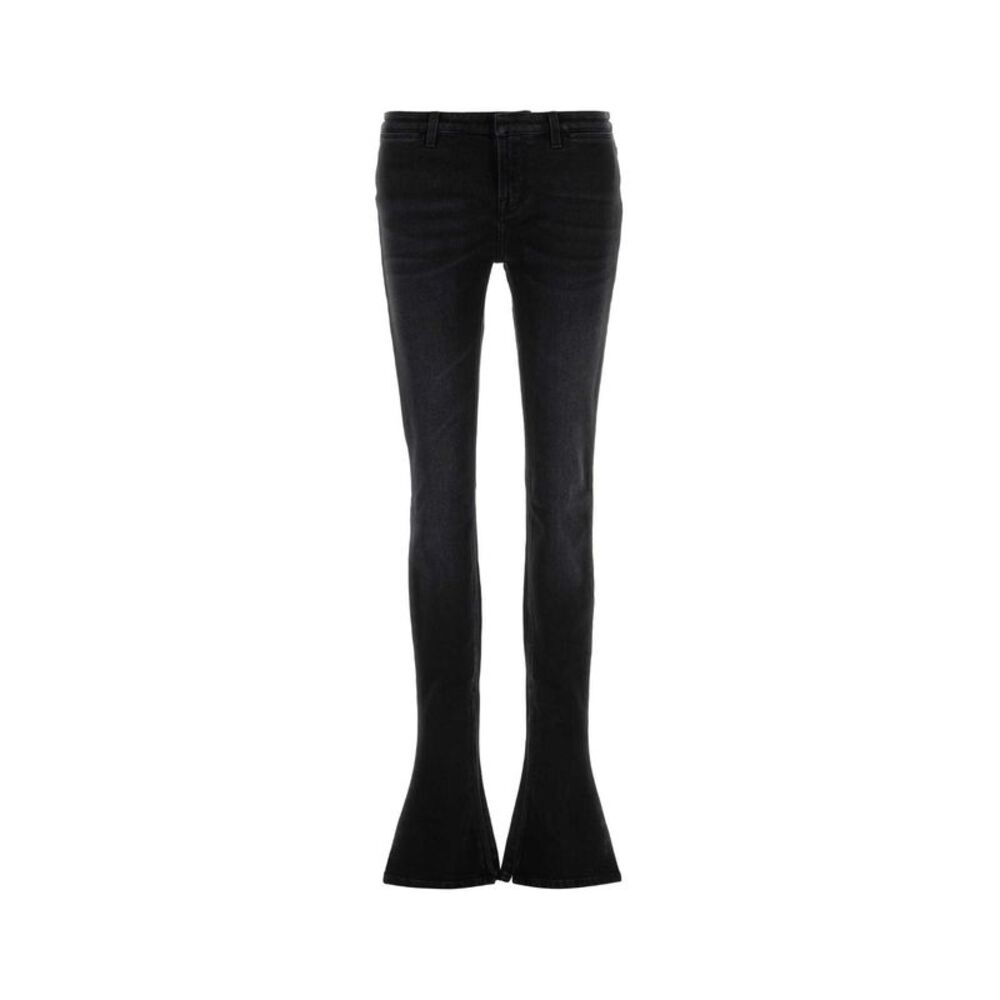 Gucci Women Black Stretch Denim Jeans